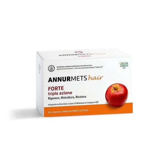 Ngn Healthcare Annurmets Hair Forte Tripla Azione 60 Compresse Ngn Healthcare Annurmets Hair Forte Tripla Azione 60 Compresse