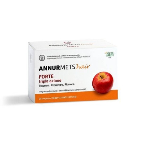 Ngn Healthcare Annurmets Hair Forte Tripla Azione 60 Compresse Ngn Healthcare Annurmets Hair Forte Tripla Azione 60 Compresse