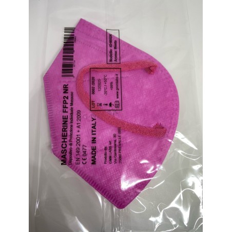 Ekiplabs Mascherina Ffp2 Fucsia L Menta Ekiplabs Mascherina Ffp2 Fucsia L Menta