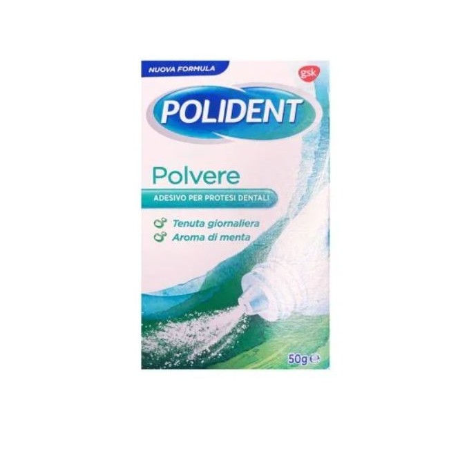 Haleon Polident Polvere Menta 50 G Haleon Polident Polvere Menta 50 G