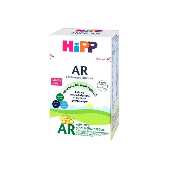 Hipp Latte Antireflusso Con Metafolina 600 G Hipp Latte Antireflusso Con Metafolina 600 G