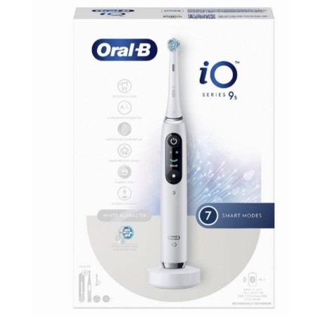 Procter & Gamble Oral-b Io 9 White Spazzolino Elettrico + 2 Refill Testine Con Custodia Da Viaggio