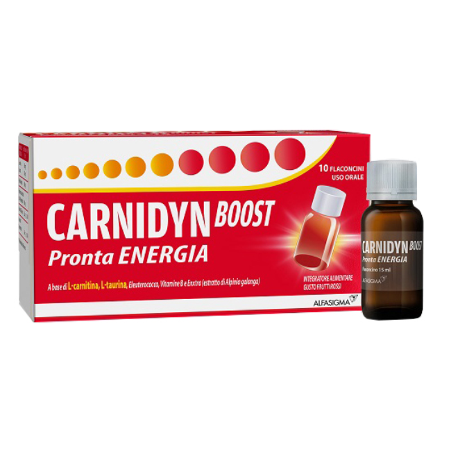 Alfasigma Carnidyn Boost 10 Flaconcini Alfasigma Carnidyn Boost 10 Flaconcini