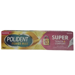 Haleon Crema Adesiva Protesi Dentali Polident Power Max Super Tenuta+comfort 70 G