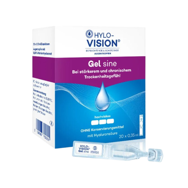 Omnivision Lacrime Artificiali Hylovision Sine 20 Flaconcini Da 0,40 Ml