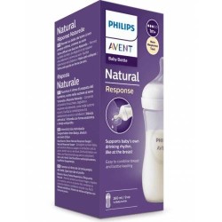 Philips Avent Biberon Natural Response Da 260ml Tettarella Flusso 3