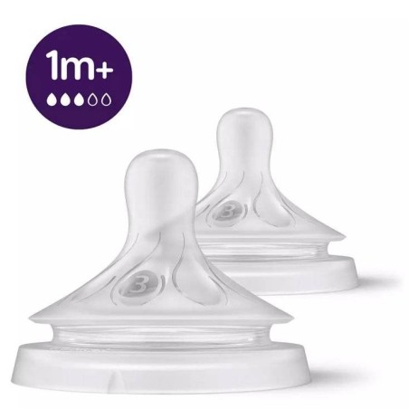 Philips Avent Tettarella Natural 3,0 1m+ 2 Pezzi Philips Avent Tettarella Natural 3,0 1m+ 2 Pezzi