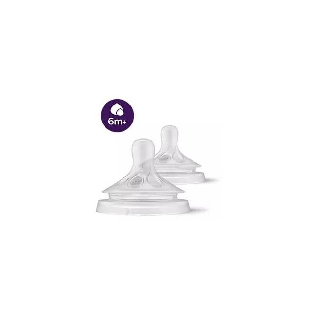 Philips Avent Tettarella Natural 3,0 Liq Den 2 Pezzi Philips Avent Tettarella Natural 3,0 Liq Den 2 Pezzi