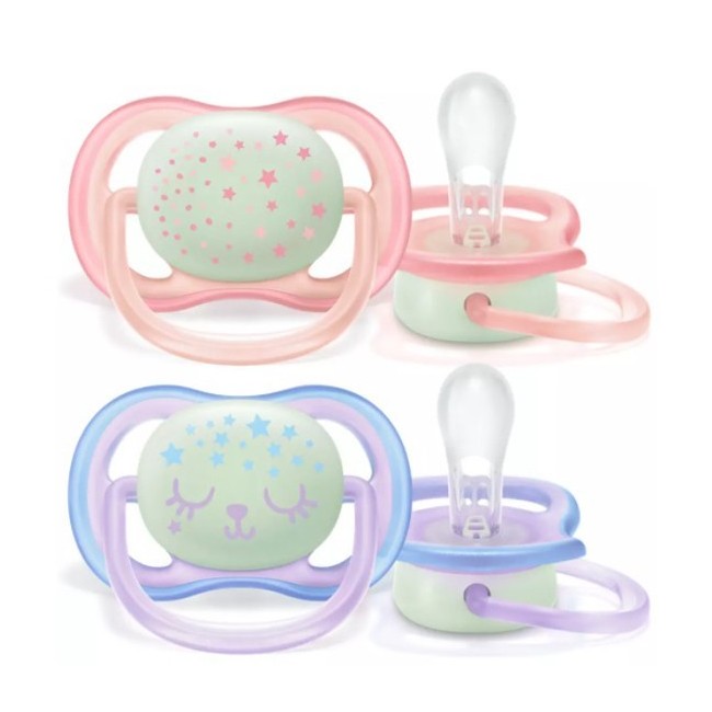 Philips Succhietto Avent Ultra Air Night Time 0-6m Libellula/dreams Philips Succhietto Avent Ultra Air Night Time 0-6m Libellula/dreams