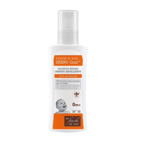 Artsana Fiocchi Di Riso Dermo Zzzz Emulsione Delicata Repellente 0 Mesi + 100 Ml Artsana Fiocchi Di Riso Dermo Zzzz Emulsione Delicata Repellente 0 Mesi + 100 Ml