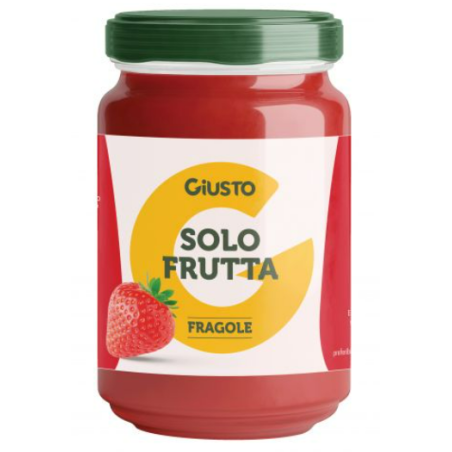 Farmafood Giusto Solo Frutta Confettura Fragole 220 G Farmafood Giusto Solo Frutta Confettura Fragole 220 G