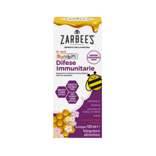 Zarbee's Difese Immunitarie Bambini 120 Ml Zarbee's Difese Immunitarie Bambini 120 Ml