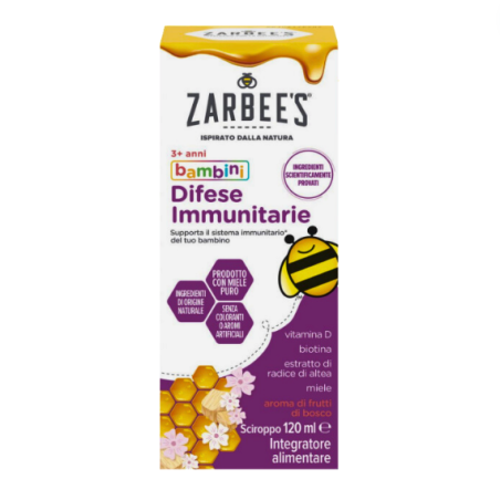 Zarbee's Difese Immunitarie Bambini 120 Ml Zarbee's Difese Immunitarie Bambini 120 Ml