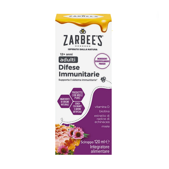 Zarbee's Difese Immunitarie Adulti Sciroppo 120 Ml
