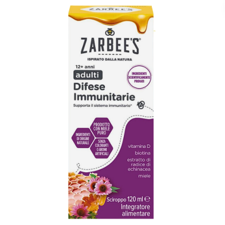 Zarbee's Difese Immunitarie Adulti Sciroppo 120 Ml