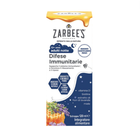 Zarbee's Difese Immunitarie Adulti Notte 120 Ml