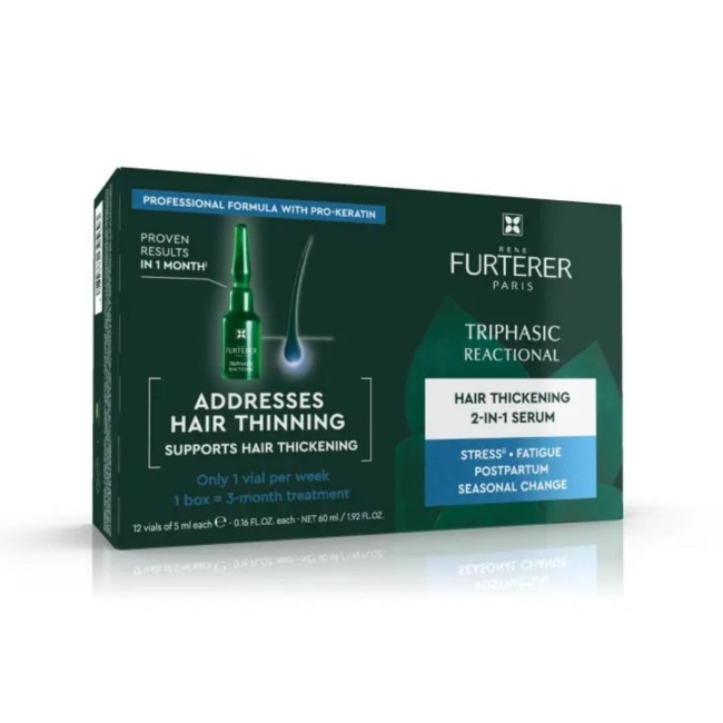 Rene Furterer Triphasic Reactional Trattamento Contro La Caduta Coffret 12 Ampolle Rene Furterer Triphasic Reactional Trattamento Contro La Caduta Coffret 12 Ampolle
