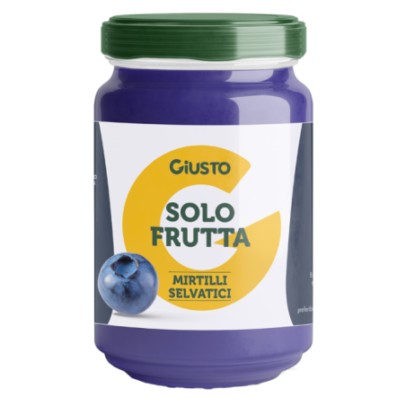 Farmafood Giusto Solo Frutta Confettura Mirtilli Selvatici 220 G Farmafood Giusto Solo Frutta Confettura Mirtilli Selvatici 220 G