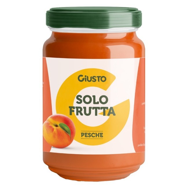 Farmafood Giusto Solo Frutta Confettura Pesche 220 G Farmafood Giusto Solo Frutta Confettura Pesche 220 G