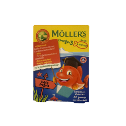 Difar Distribuzione Moller's Omega 3 Jelly Fish 36 Gommose
