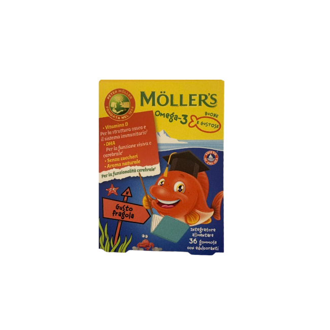 Difar Distribuzione Moller's Omega 3 Jelly Fish 36 Gommose