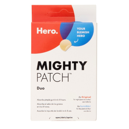 Miti Cerotto Idrocolloidale Antiacne Hero Mighty Patch Duo Original 6 Pezzi + Invisible 6 Pezzi