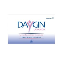 Istituto Chimico Internazionale Rende Daygin Lavanda Vaginale 5 Flaconi Da 100 Ml + 5 Cannule
