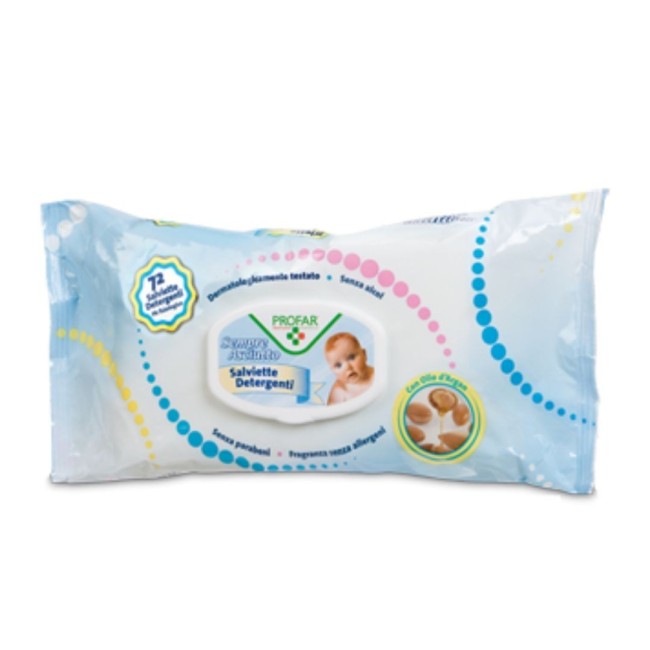 Federfarma. Co Salviettine Umidificate Sempre Asciutto 72 Pezzi Profar