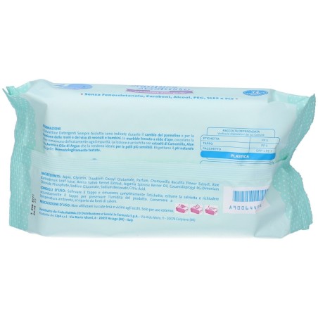 Federfarma. Co Salviettine Umidificate Sempre Asciutto 72 Pezzi Profar