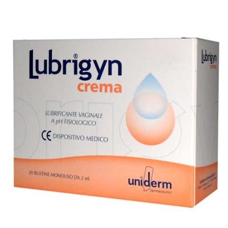 Uniderm Farmaceutici Lubrigyn Crema Vaginale 20 Bustine 2 Ml Uniderm Farmaceutici Lubrigyn Crema Vaginale 20 Bustine 2 Ml
