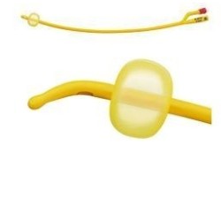 Teleflex Medical Catetere Foley A Media Permanenza Rusch Gold Plus A 2 Vie In Silkolatex Lattice-silicone Per Adulto Ch24 Lunghe