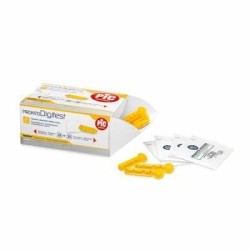 Pikdare Lancette Pungidito Pic Digitest Gauge 28 25 Pezzi + 25 Tamponcini Assorbenti