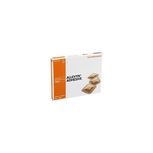 Smith & Nephew Medicazione Idrocellulare Adesiva Sterile Allevyn Adhesive Altamente Assorbente In Schiuma Di Poliuretano A Strut