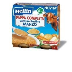 Danone Mellin Pappa Completa Manzo 250 G 2 Pezzi
