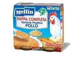 Danone Mellin Pappa Completa Pollo 250 G 2 Pezzi