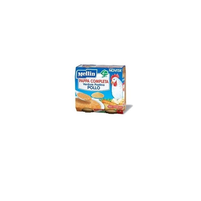 Danone Mellin Pappa Completa Pollo 250 G 2 Pezzi
