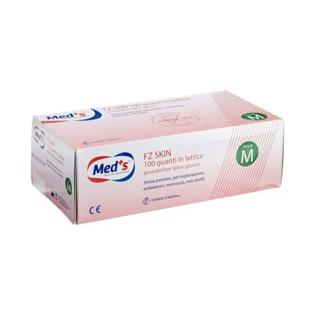 Farmac-zabban Guanto Skin Lattice Senza Polvere Misura Media 100 Pezzi Farmac-zabban Guanto Skin Lattice Senza Polvere Misura Media 100 Pezzi