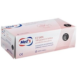 Farmac-zabban Guanto Skin Lattice Senza Polvere Misura Grande 100 Pezzi
