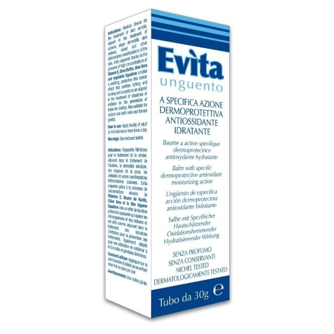 Kanter Pharma Evita Unguento A Specifica Azione Dermoprotettiva Antiossidante Idratante 30 Ml