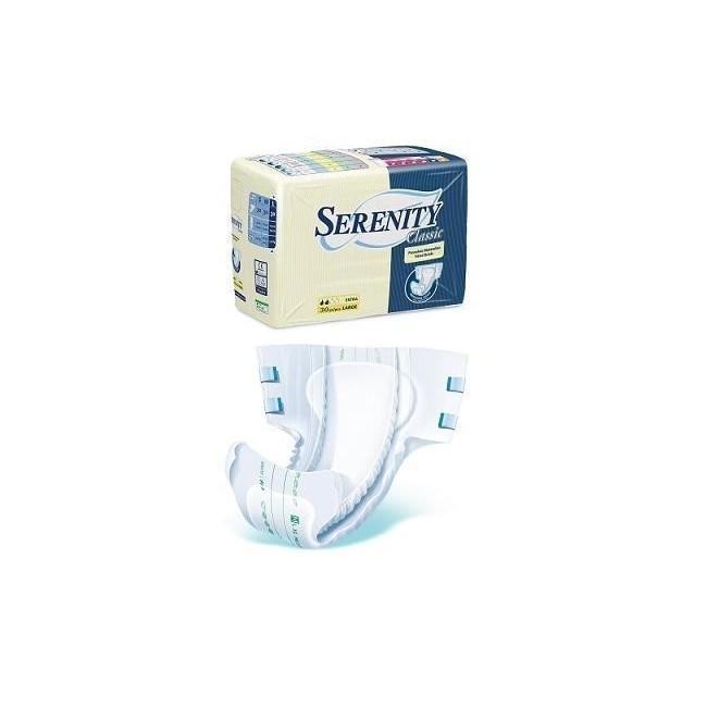 Pannolone Per Incontinenza A Mutandina Serenity Classic Formato Maxi Taglia Large 15 Pezzi