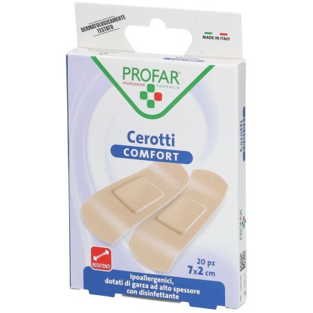 Federfarma. Co Cerotto Comfort Media 7x2 Cm 20 Pezzi Profar