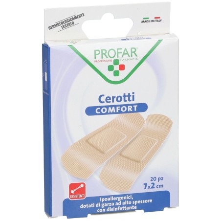 Federfarma. Co Cerotto Comfort Media 7x2 Cm 20 Pezzi Profar
