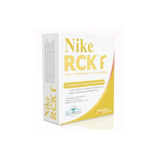 New Mercury Nike Rck Ascorbato Potassio + Ribosio 100 Bustine 22,65 G