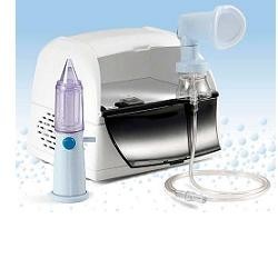 Air Liquide Aerosol Sistema Modulare Nebula Con Ampolla M2000+maschera+soluzione Nasale Rinowash Per Terapie Inalatorie