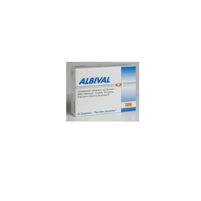 Sirval Albival Probiotico 24 Compresse