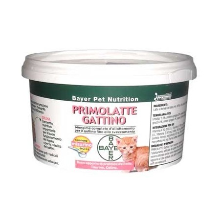 Elanco Primolatte Gattino Barattolo 200 G Con Misurino Elanco Primolatte Gattino Barattolo 200 G Con Misurino