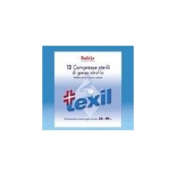 Safety Prontex Garza Compressa 12/8 18x40cm 12 Pezzi