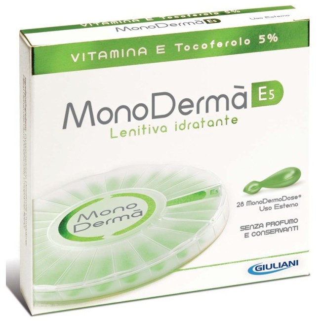 Giuliani Monoderma' E5 Gel 30 Soft Vegicaps Da 0,5 Ml Giuliani Monoderma' E5 Gel 30 Soft Vegicaps Da 0,5 Ml