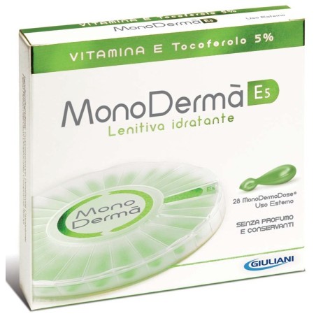 Giuliani Monoderma' E5 Gel 30 Soft Vegicaps Da 0,5 Ml Giuliani Monoderma' E5 Gel 30 Soft Vegicaps Da 0,5 Ml
