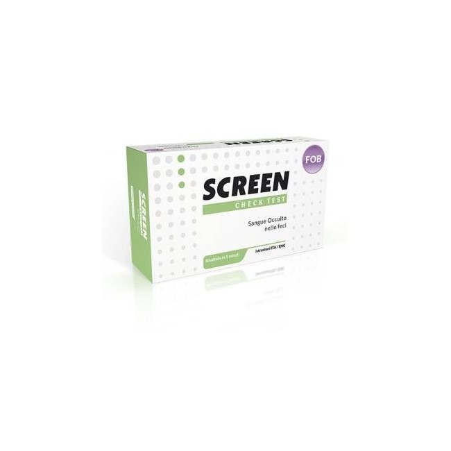 Screen Italia Screen Test Rapido Presenza Di Sangue Occulto Nelle Feci Screen Test Fob